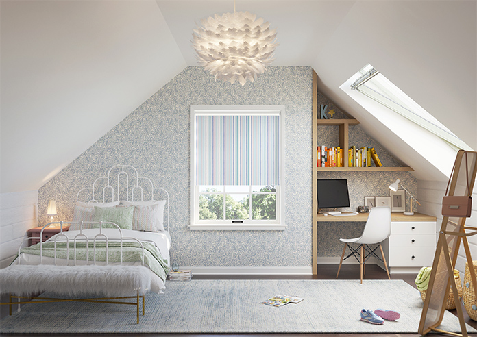 Coastal Stripe, Whitley - Twist&Fit Roller Blind - Image 8